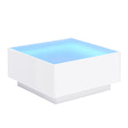 Square High Glossy Coffee Table