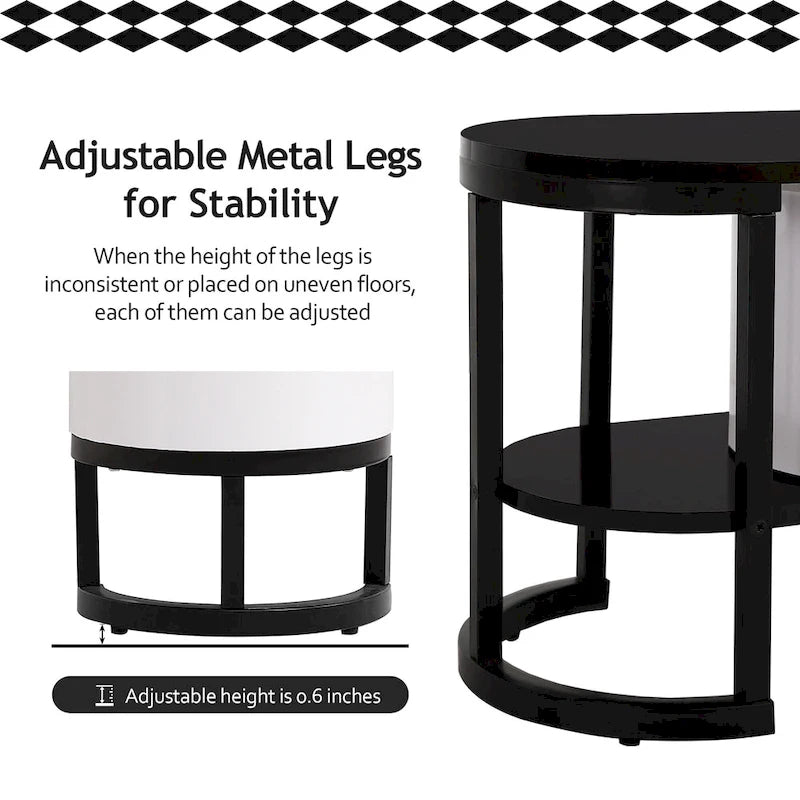 67.7 -76.4 Extendable TV Stand for TVs up to 75 Inches,Entertainment Center Media Console with 3 Drawers,Metal Adjustable Legs