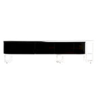 67.7 -76.4 Extendable TV Stand for TVs up to 75 Inches,Entertainment Center Media Console with 3 Drawers,Metal Adjustable Legs