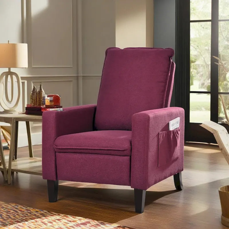 Mason Adjustable Recliner Sofa with Cup Holder and Convenient Storage