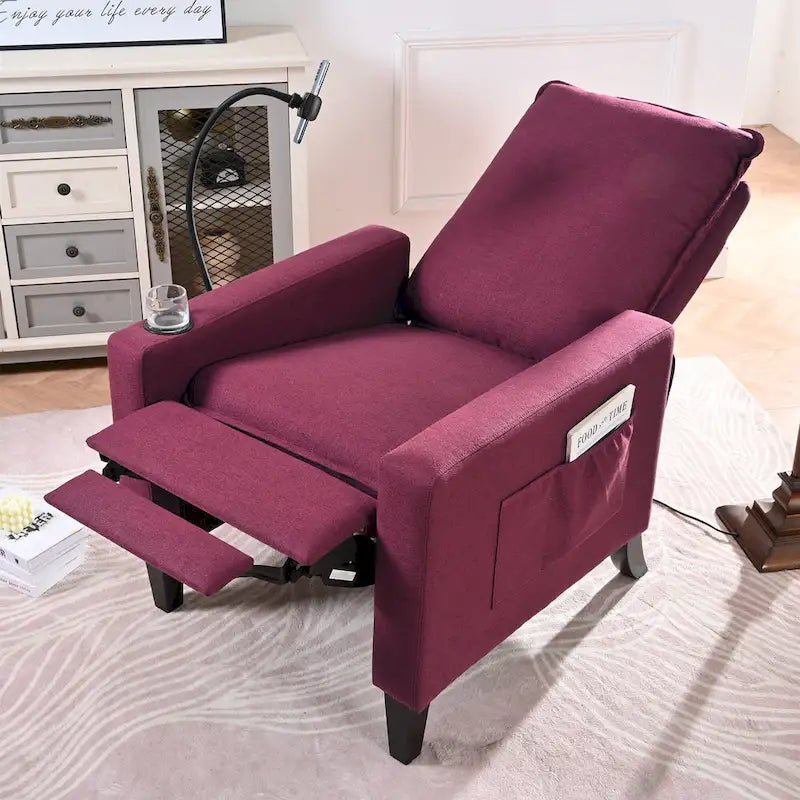 Mason Adjustable Recliner Sofa with Cup Holder and Convenient Storage