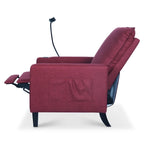 Adjustable Recliner Sofa with Cup Holder and Convenient Storage