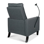 Adjustable Recliner Sofa with Cup Holder and Convenient Storage