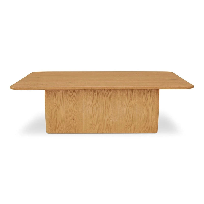 NADAAL STUDIOS Octavian, Rectangular Coffee Table With Round Corners - 55 W x36 D x17 H