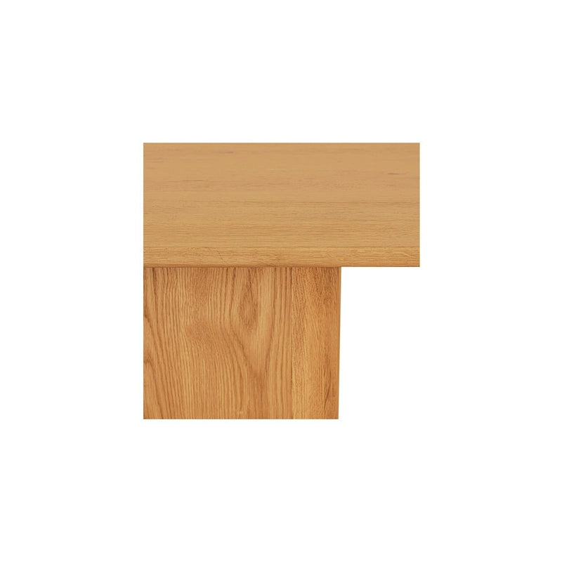 Rectangular Coffee Table With Round Corners - 55 W x36 D x17 H