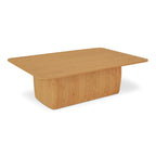 Rectangular Coffee Table With Round Corners - 55 W x36 D x17 H