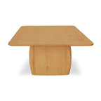 Rectangular Coffee Table With Round Corners - 55 W x36 D x17 H