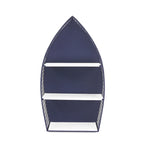 30.25  Blue Unique Caler Rowboat Large Wall Shelf