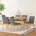 Wood 7 Piece Dining Set
