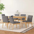 Wood 7 Piece Dining Set