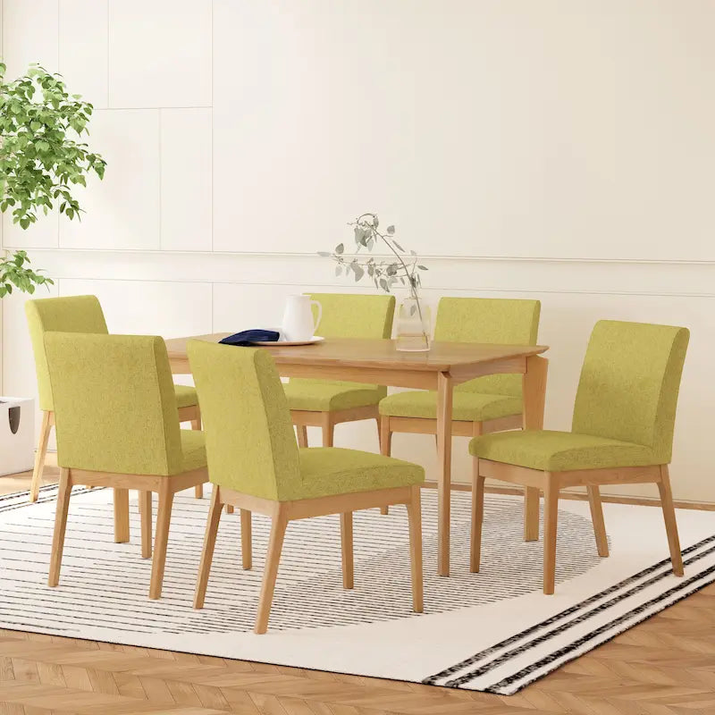 Atherton Wood 7 Piece Dining Set