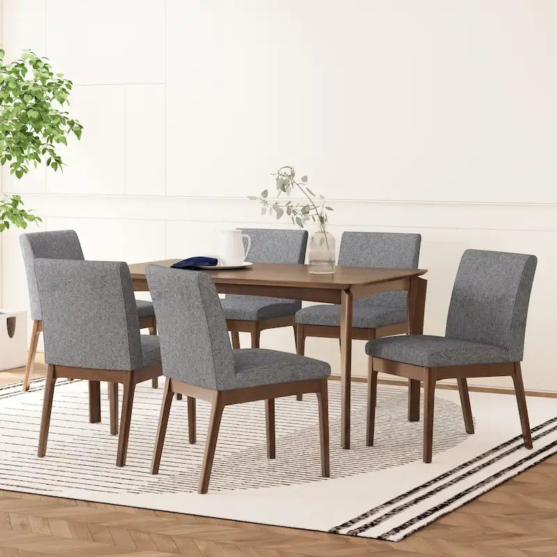 Atherton Wood 7 Piece Dining Set