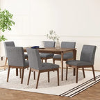 Wood 7 Piece Dining Set
