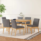 Wood 7 Piece Dining Set