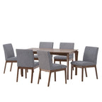 Wood 7 Piece Dining Set