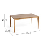 Wood 7 Piece Dining Set