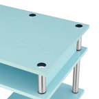 No Tools Student Desk with Shelves