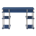 No Tools Student Desk with Shelves