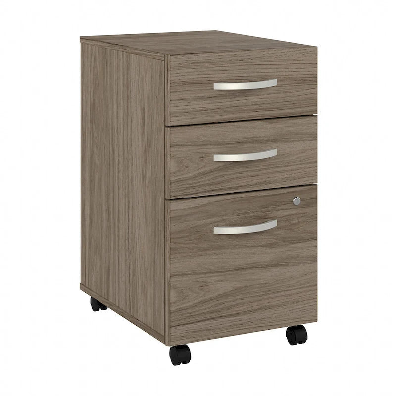 Hybrid 3 Drawer Mobile File Cabinet