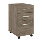 Hybrid 3 Drawer Mobile File Cabinet