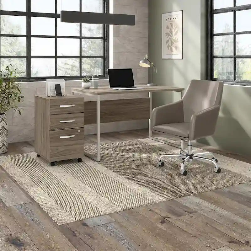 Hybrid 3 Drawer Mobile File Cabinet