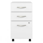 Hybrid 3 Drawer Mobile File Cabinet