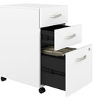 Hybrid 3 Drawer Mobile File Cabinet