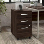Hybrid 3 Drawer Mobile File Cabinet