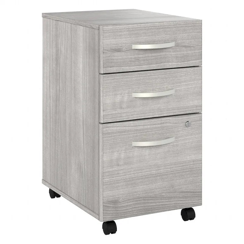 Hybrid 3 Drawer Mobile File Cabinet