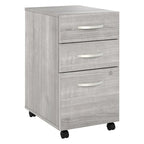 Hybrid 3 Drawer Mobile File Cabinet