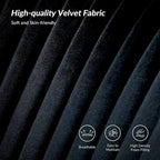 3 Piece High-Quality Velvet Fabric Living Room Set with Sturdy Legs