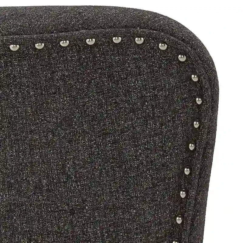Highback Wing Lounge Chair with Footstool