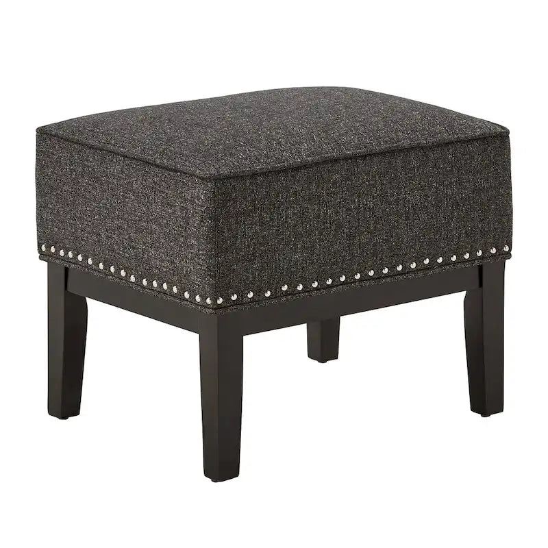 Highback Wing Lounge Chair with Footstool