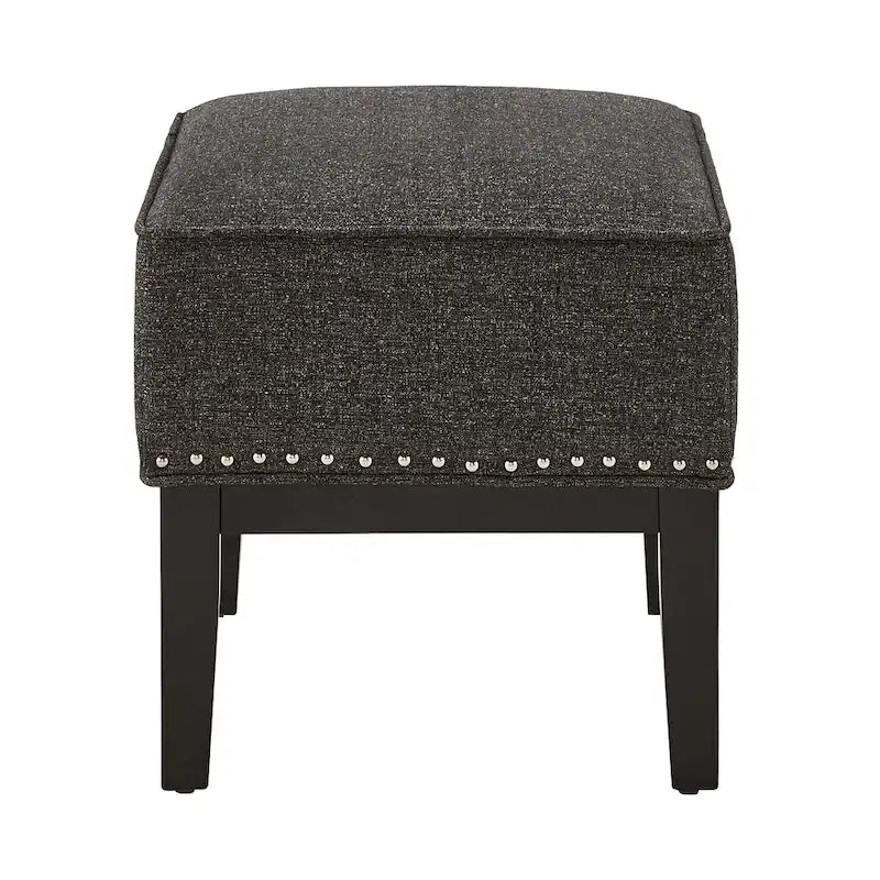 Highback Wing Lounge Chair with Footstool
