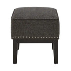 Highback Wing Lounge Chair with Footstool