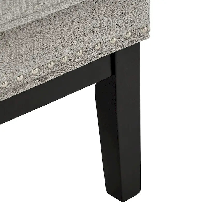 Highback Wing Lounge Chair with Footstool