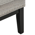 Highback Wing Lounge Chair with Footstool