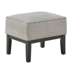 Highback Wing Lounge Chair with Footstool