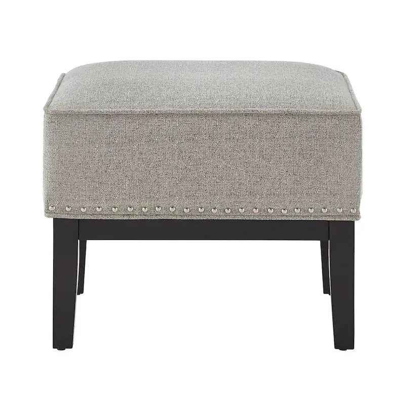 Highback Wing Lounge Chair with Footstool
