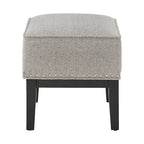 Highback Wing Lounge Chair with Footstool
