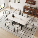 Extendable Sintered Stone Dining Table - 78-110 Inch