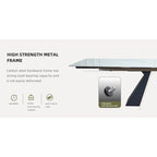 Extendable Sintered Stone Dining Table - 78-110 Inch