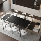 Extendable Sintered Stone Dining Table - 78-110 Inch
