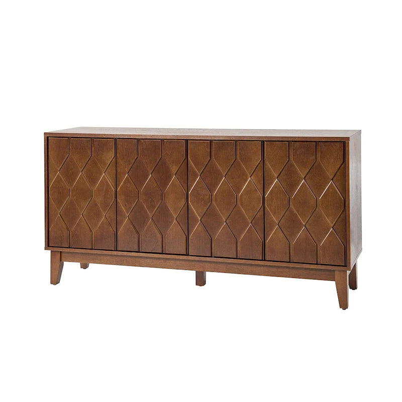 60 Modern Storage Sideboard Storage with Adjustable Shelves