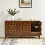 60 Modern Storage Sideboard Storage with Adjustable Shelves
