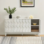 60 Modern Storage Sideboard Storage with Adjustable Shelves