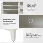 60 Modern Storage Sideboard Storage with Adjustable Shelves