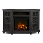 56  TV Stand Electric Fireplace Gray