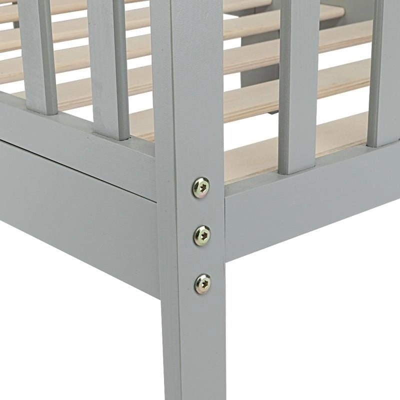 Wooden Baby Toddler Bed Children Bedroom Furniture