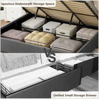 Lift Up Queen Size Bed